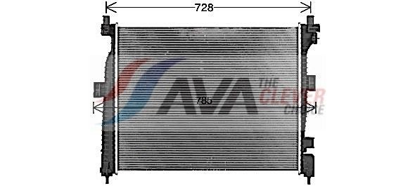 Купить K68273308AA Fiat/Alfa/Lancia Радиатор водяной